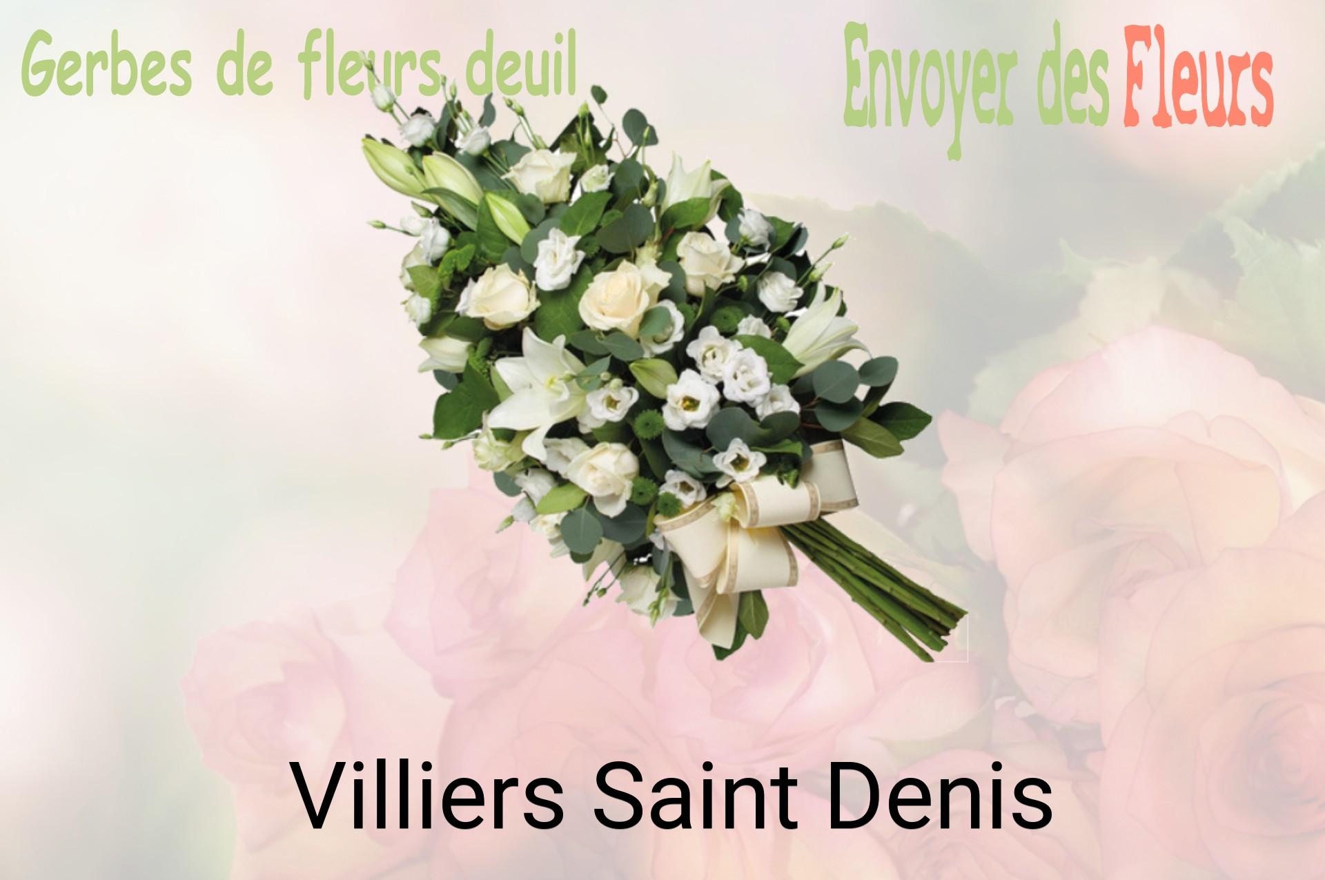 Gerbe de fleurs de deuil livrée à Villiers-Saint-Denis